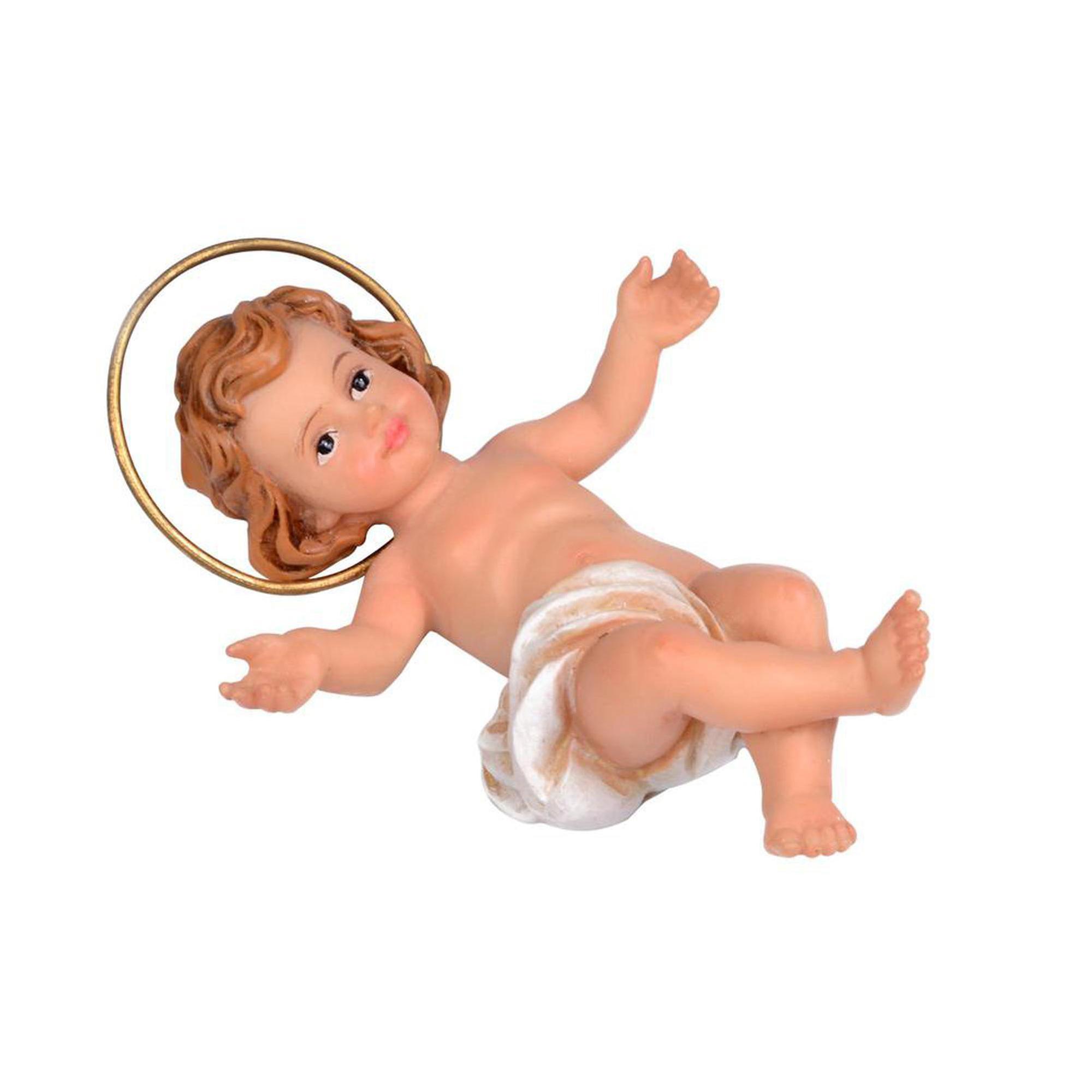 BEBÊ JESUS C/AURÉOLA 11CM - 026-490291