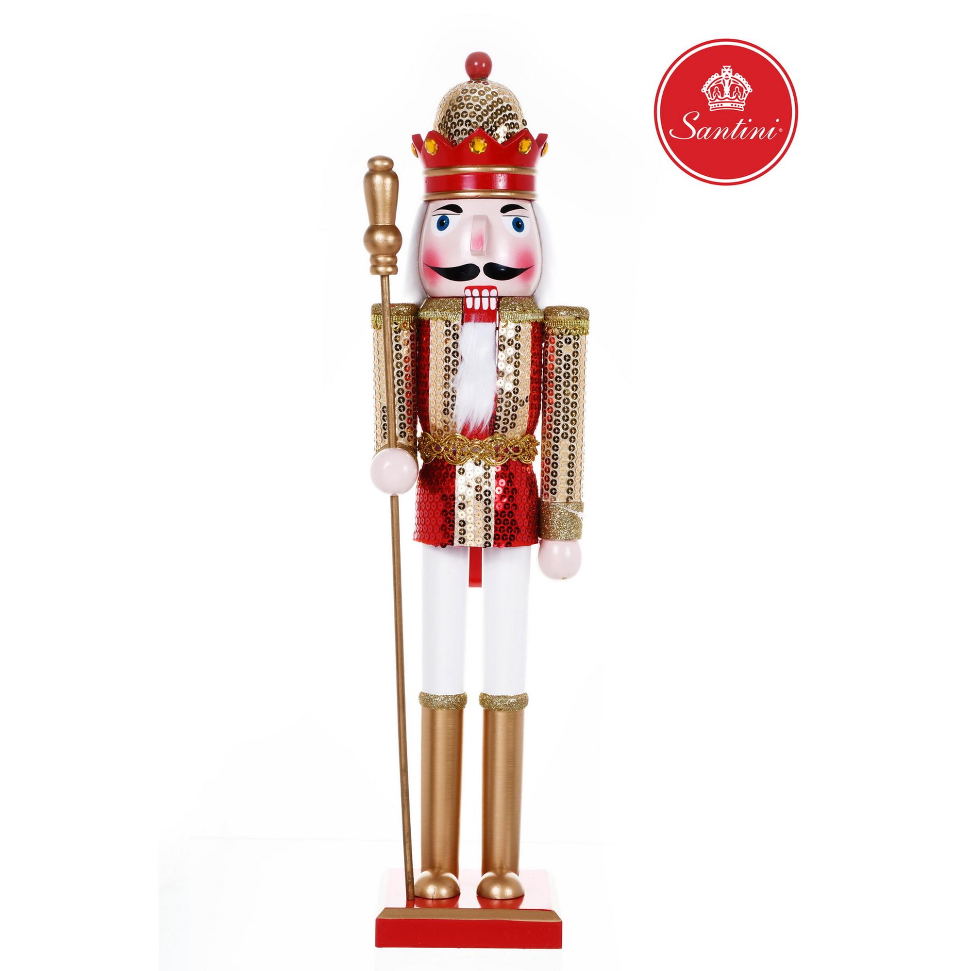 61CM WOODED NUTCRACKER - 049-413997