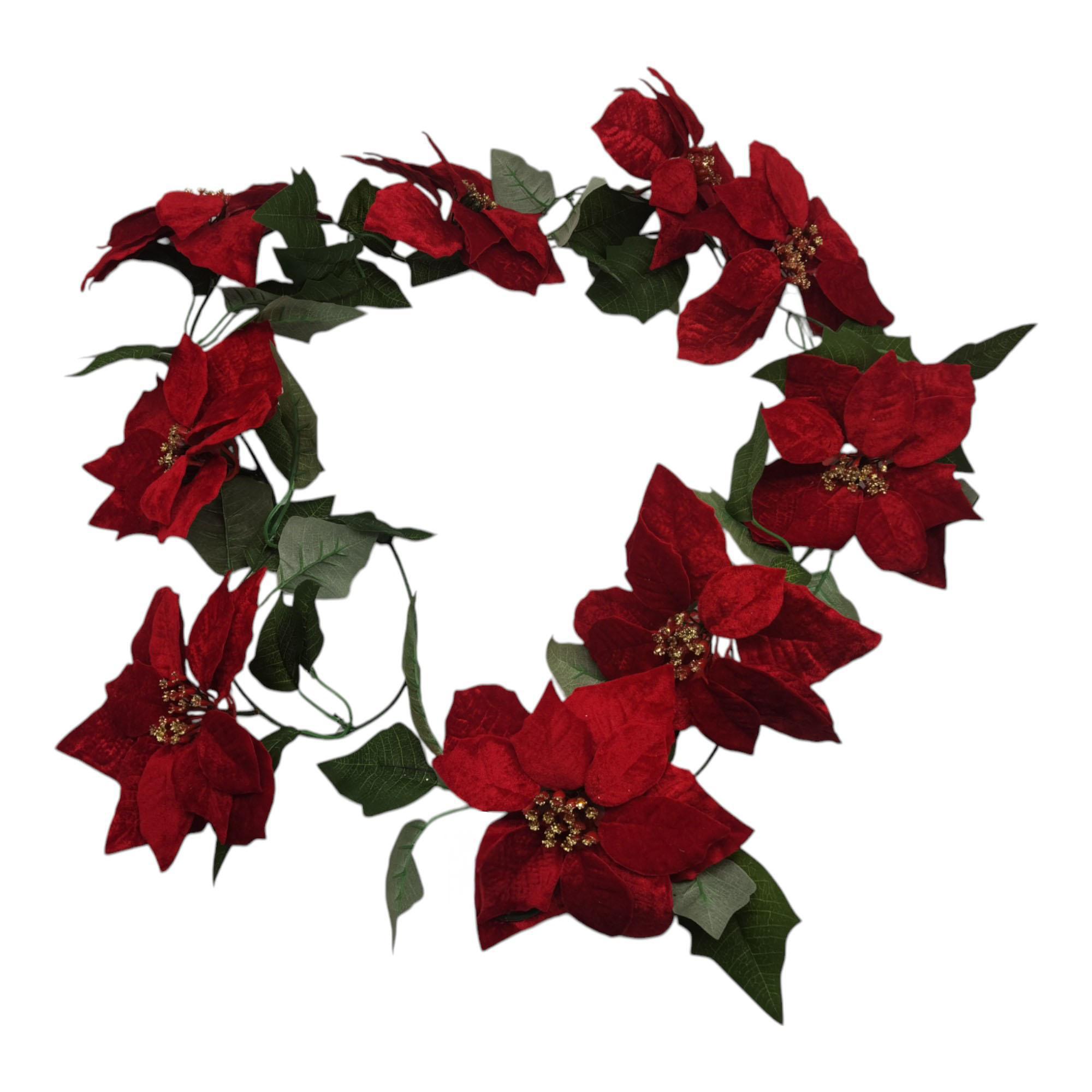 GUIRNALDA POINSETTIA 190CM - 140-3500059