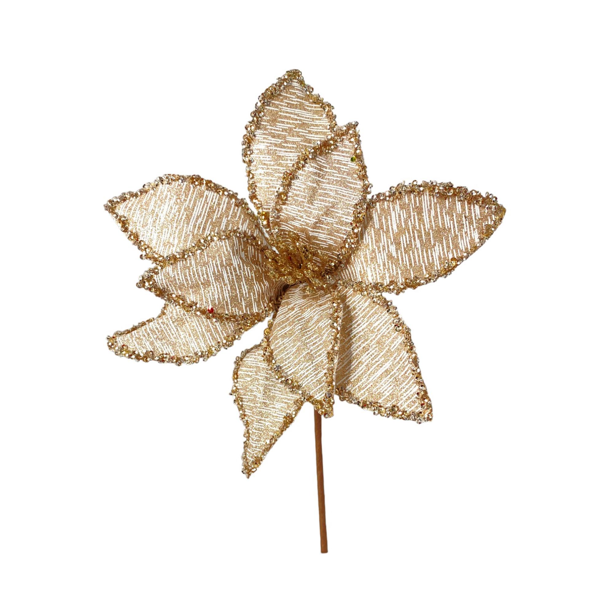 POINSETIA DECOR 35X24X5CM - 140-4101579