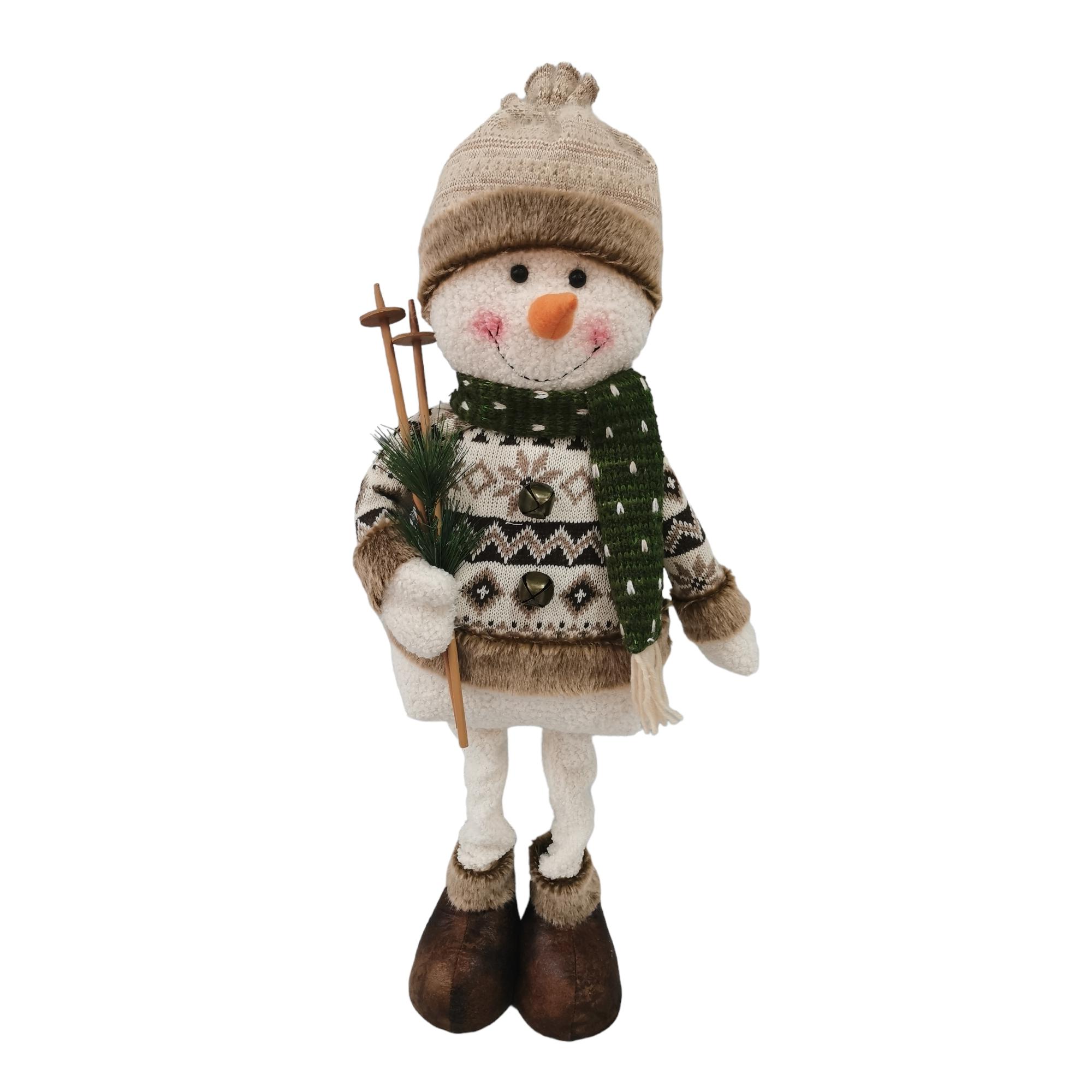 SNOWMAN DECOR 26X15X75CM - 150-8100847B