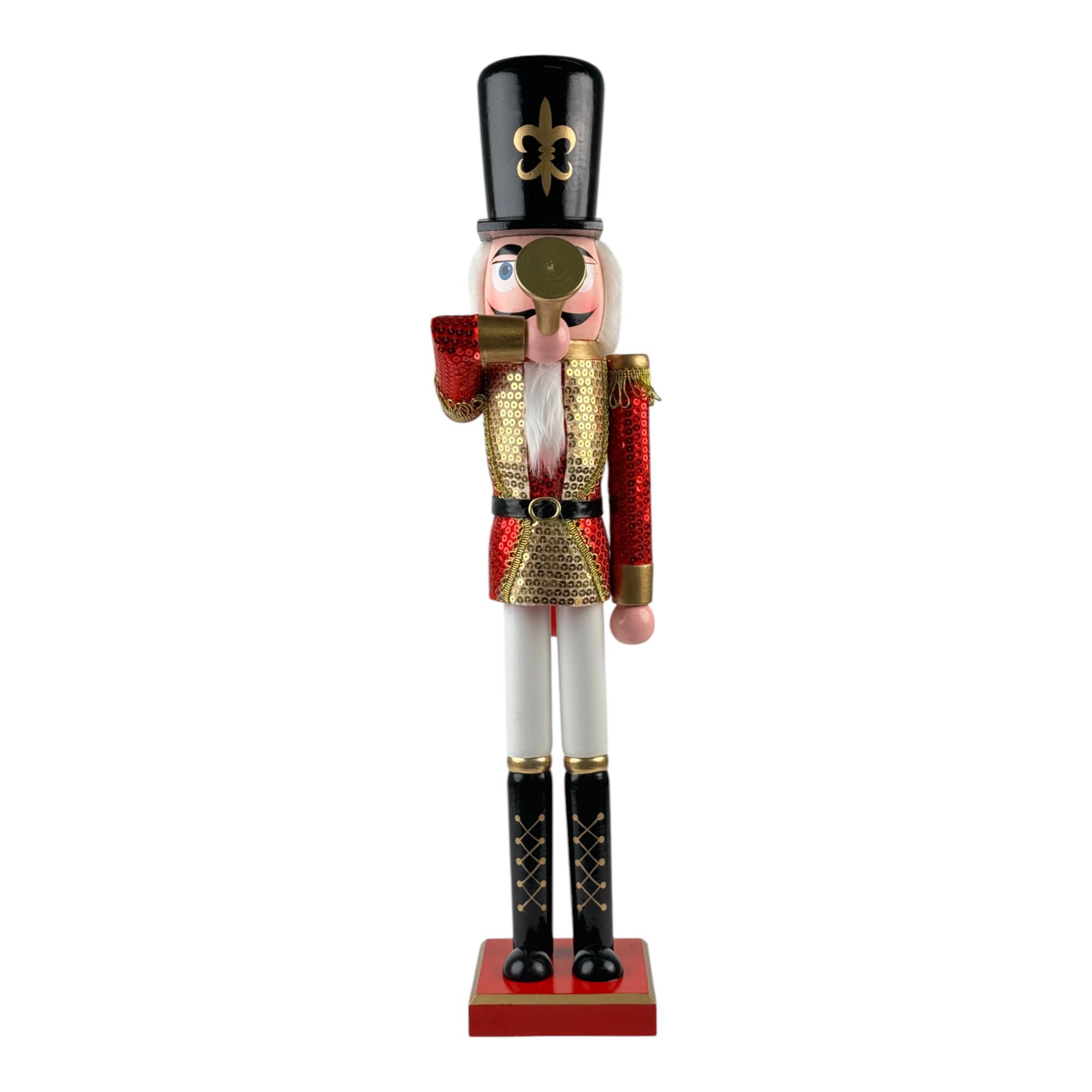 120cm WOODED NUTCRACKER - 200-4100372