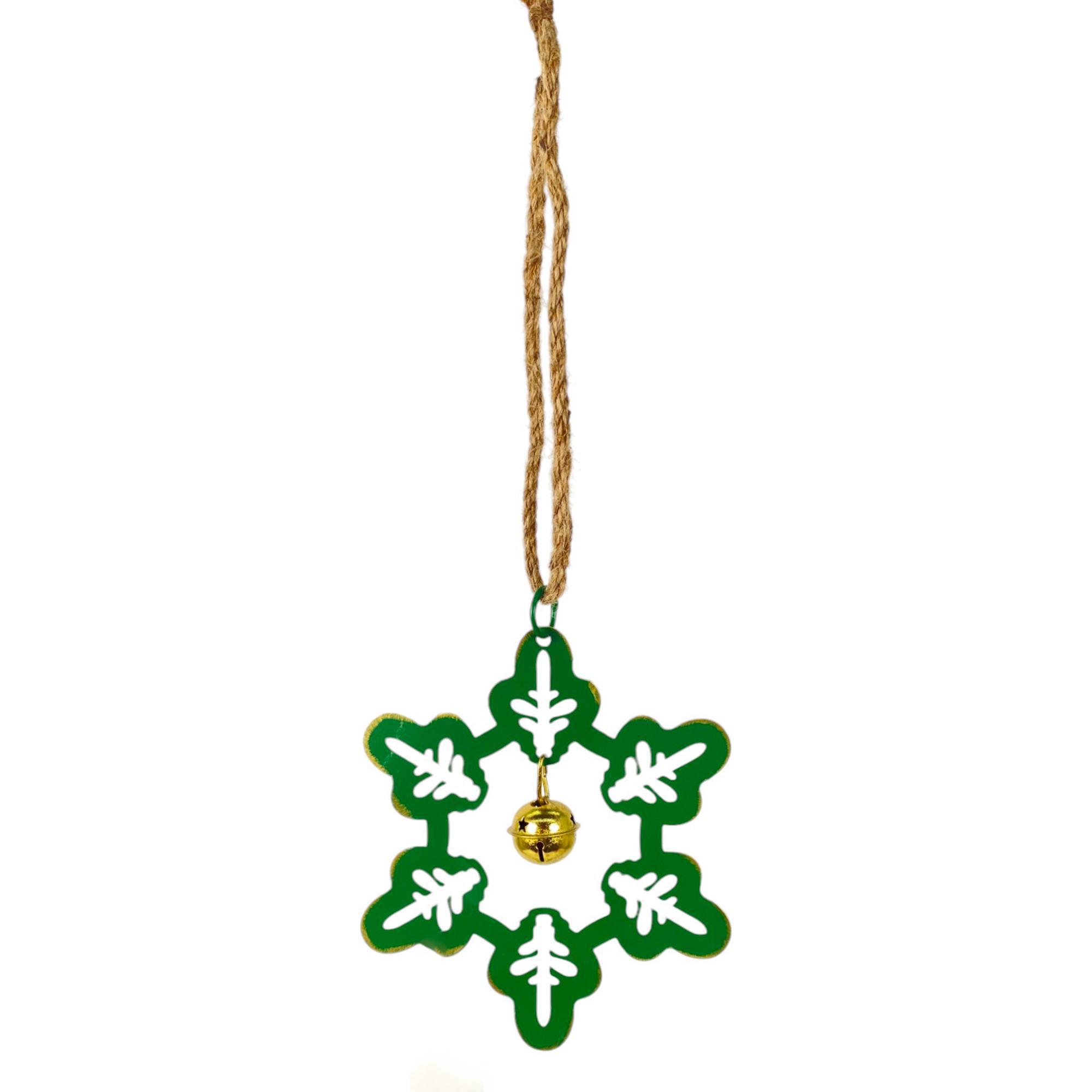 IRON SNOWFLAKE HANGING - 200-4200212