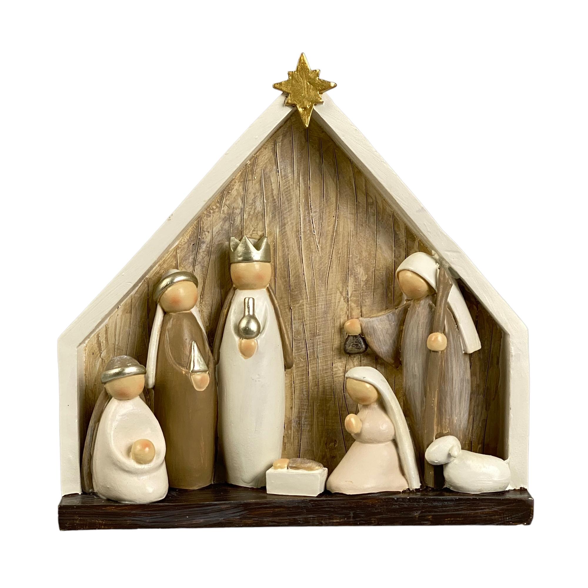 POLY NATIVITY SET DCOR - 201-0100207