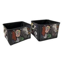 SET OF 2 BASKET FULL PRINT - 085-825422