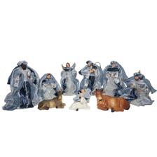 6" FABRIC NATIVITY SET - 100-4900607