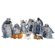 10" FABRIC NATIVITY SET - 100-4900617