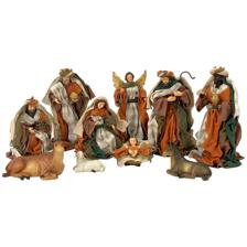 10" FABRIC NATIVITY SET - 100-4900621