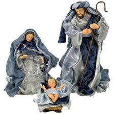 10" FABRIC HOLY FAMILY DCOR - 100-4900657