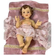 14" FABRIC HOLY FAMILY DCOR - 100-4900668