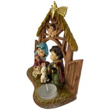 POLY HOLY FAMILY DCOR (INCLUDING T-LITE) - 100-6500058