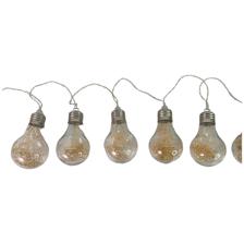 STRING LIGHT 10L WARM WHITE LEDWITH   PLASTIC BULB (INCLUDE - 120-7000014