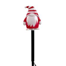 SET OF 5 SANTA CLAUS  FLOOR LIGHTS WITH WATERPROOF BATTERY C - 120-7500070B