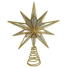 MIRROR STAR TREE TOPPER - 130-0200175