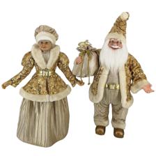 JG SANTA/MAMA SANTA DECORAÇÃO 2PCS - 160-4502769