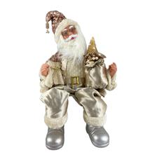 SITTING SANTA W/MUSIC 35X20X66.04CM - 160-7000972