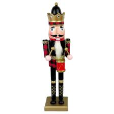 30CM WOODED NUTCRACKER - 200-4100134