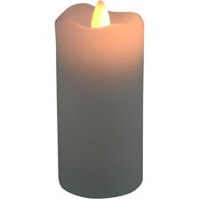 LED WAX CANDLE WITH CARVED EFFECT WITH WARM WHITE LED LIGHT - 200-9100129