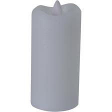 LED WAX CANDLE WITH CARVED EFFECT WITH WARM WHITE LED LIGHT - 200-9100129