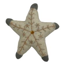 FELTED STAR TREE TOPPER - 201-820039