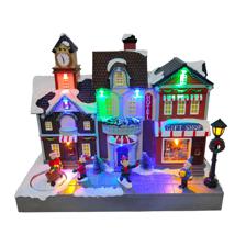 PLASTIC GIFT SHOP W/LED LIGHTAND MOVEMENT (USE 3PCS 1.5V "A - 201-9500066