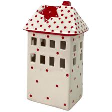 CERAMIC HOUSE W/LIGHT (USE 2PCS "LR44" BUTTON CELL INCLUDED) - 202-0200009