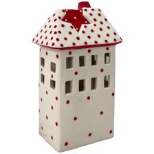 CERAMIC HOUSE W/LIGHT (USE 2PCS "LR44" BUTTON CELL INCLUDED) - 202-0200009