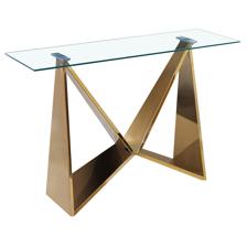 CONSOLE TABLE TOP IN 8MM CLEARTEMPERED GLASS.
(OVERALL SIZE - 422-290058AB