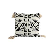 Jacquard Cushion W/tassels  -450g filling 45*45cm - 425-79205