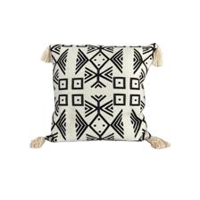 Jacquard Cushion W/tassels  -450g filling 45*45cm - 425-79205