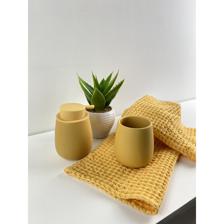 SET OF 3 BATH SET INCLUDING 1XWAFFLE HAND TOWEL 16X28"1X LO - 457-280039