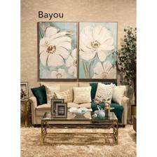 framed canvas with foil imagesize80x120cm - 532-50017