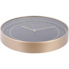 12" Plastic wall clock with Metallic dial - 542-120117