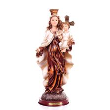 16" FIGURINE - VIRGEN DEL CARM - 556-33028