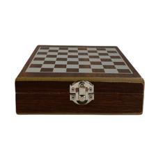 Chess MDF box with chesspourerwine collarfoil cutter and wa - 567-41857