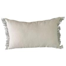 Cotton Linen Cushion w/Fringe30*50cm 300g filling - 567-70019