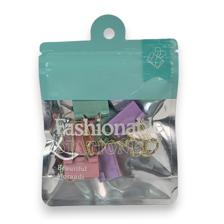 288BAGS/CTN 6PCS BINDER CLIPSIN ZIPLOCK BAG WITH BARCODE ST - 780-8694105