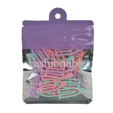 288BAGS/CTN 40PCS PLASTIC PAPER CLIPS IN ZIPLOCK BAG WITH BA - 780-8694112