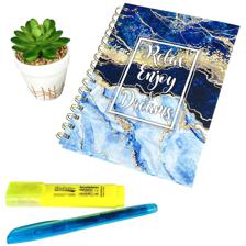 NOTEBOOK ESPIRAL A5 96 PAGINA PAPEL BLANCO 70gsm - 783-2033120