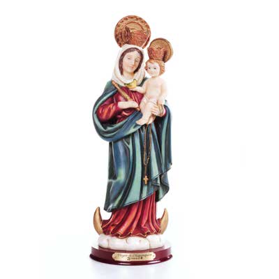 POLY 12" FIGURINE - VIRGEN DE