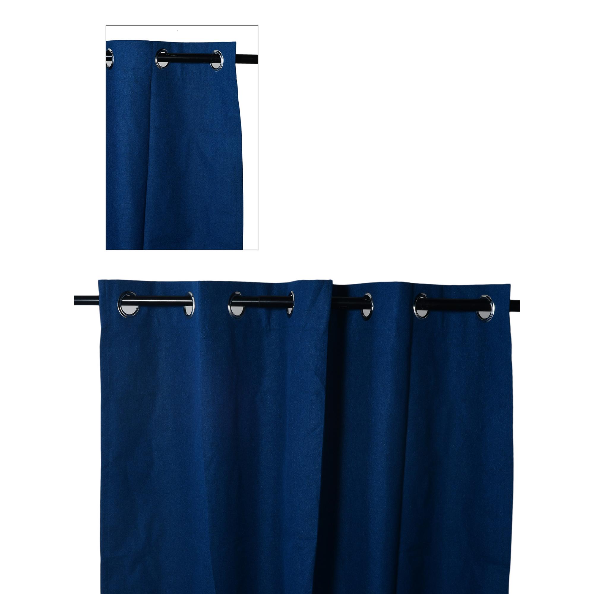 CURTAIN with 8 eyelets/ rings - 425-64512