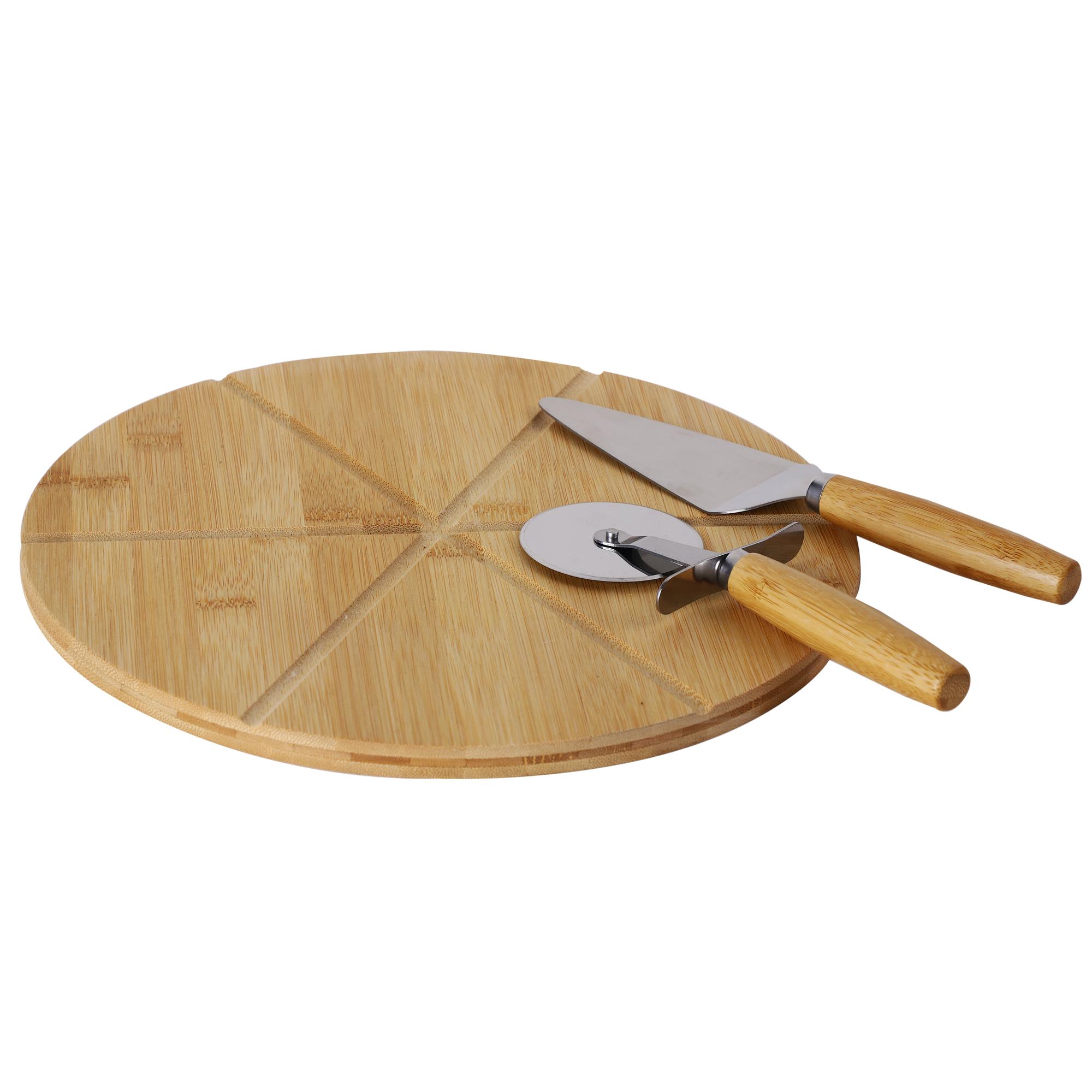 TABLA DE BAMBOO PARA PIZZA C/C - 448-5815404