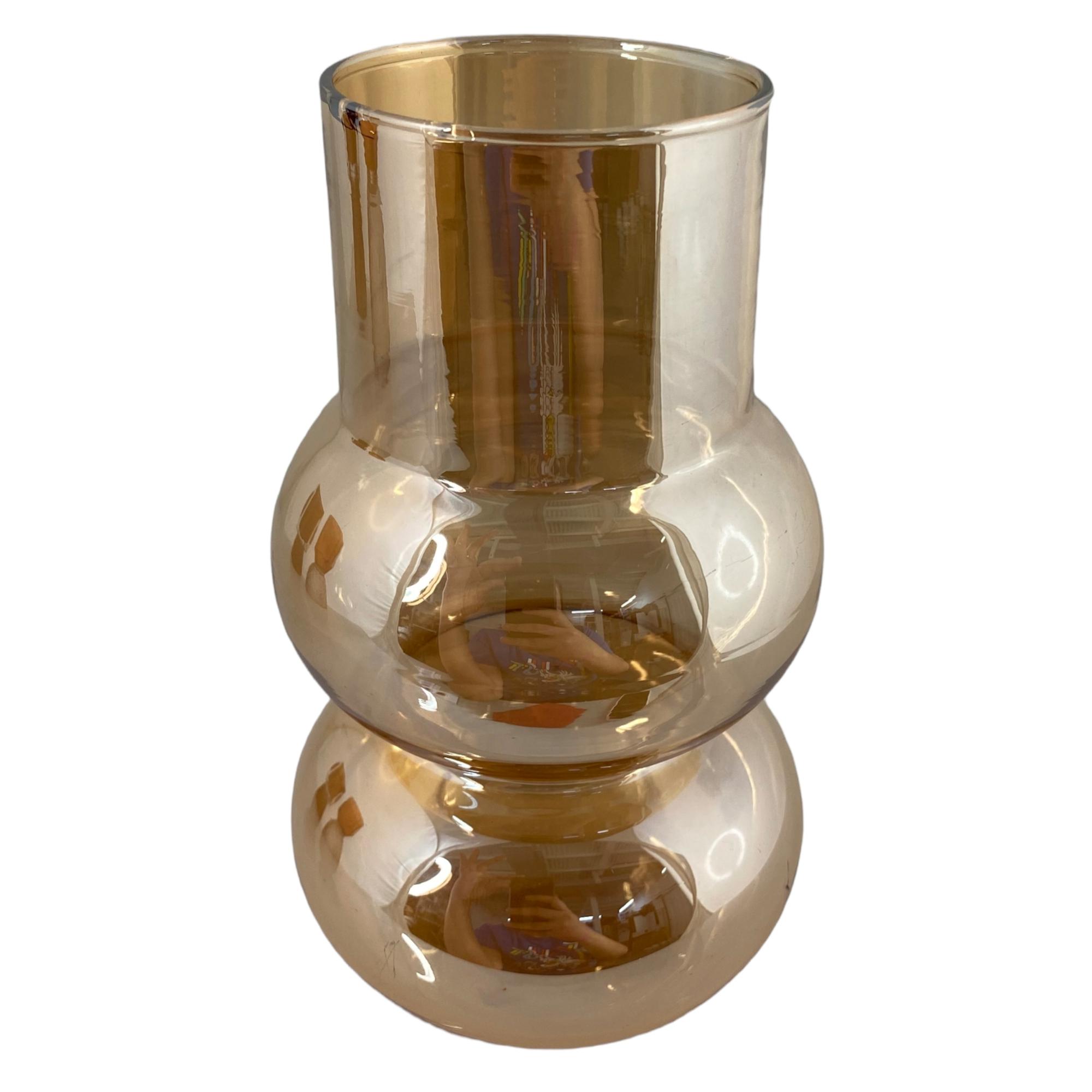 glass vase luster finish - 455-35983