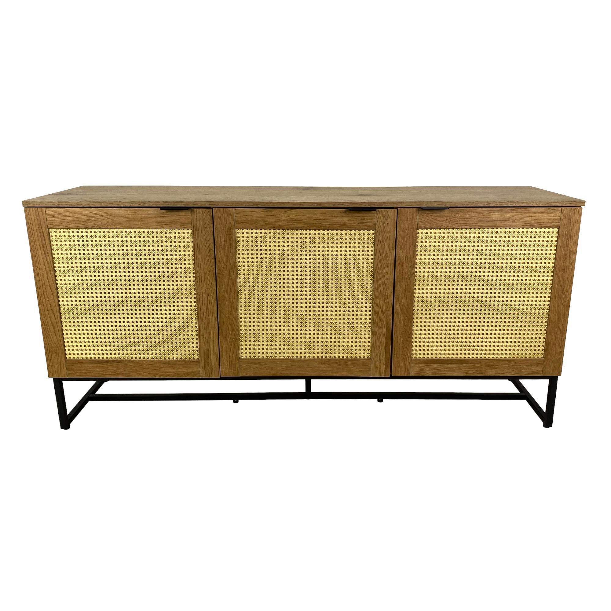 Sideboard / 160x40xH75cm  Metal base top panels side panels - 532-52058AA