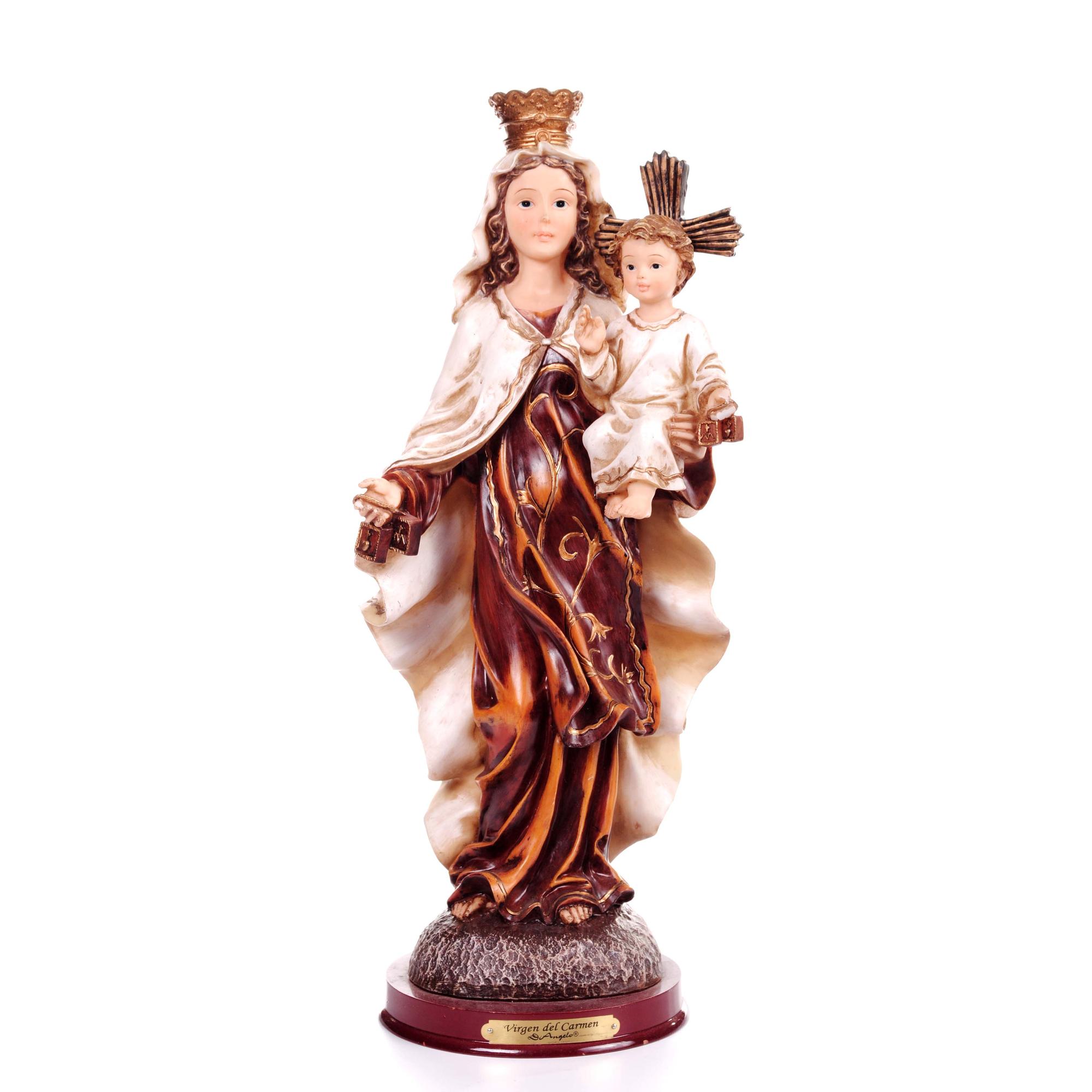 16" FIGURINE - VIRGEN DEL CARM - 556-33028