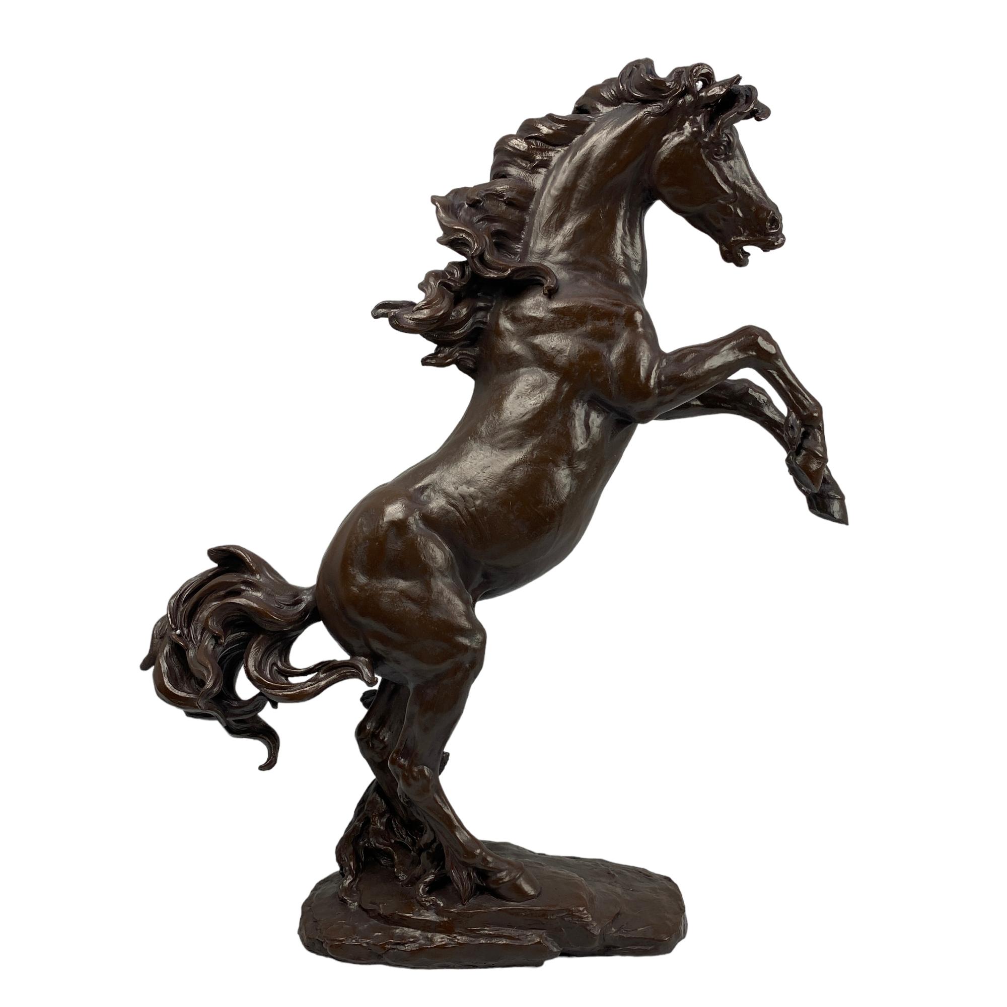 CAVALO DE DECORAÇÃO 47X13X56CM - 559-02803