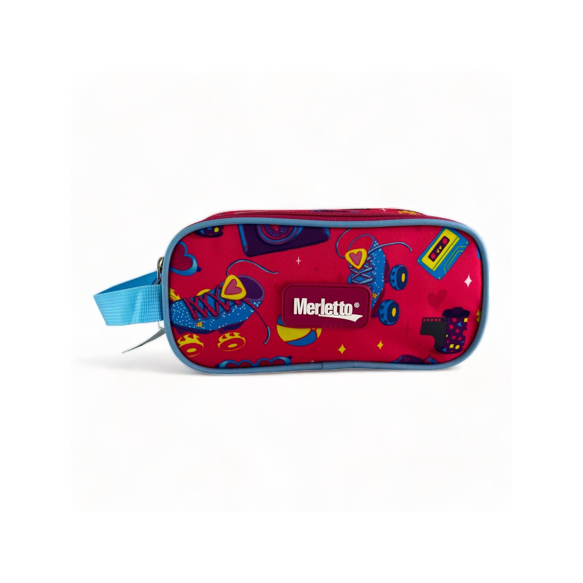 300D DOUBLE DECKER PENCIL CASE - 780-3082238